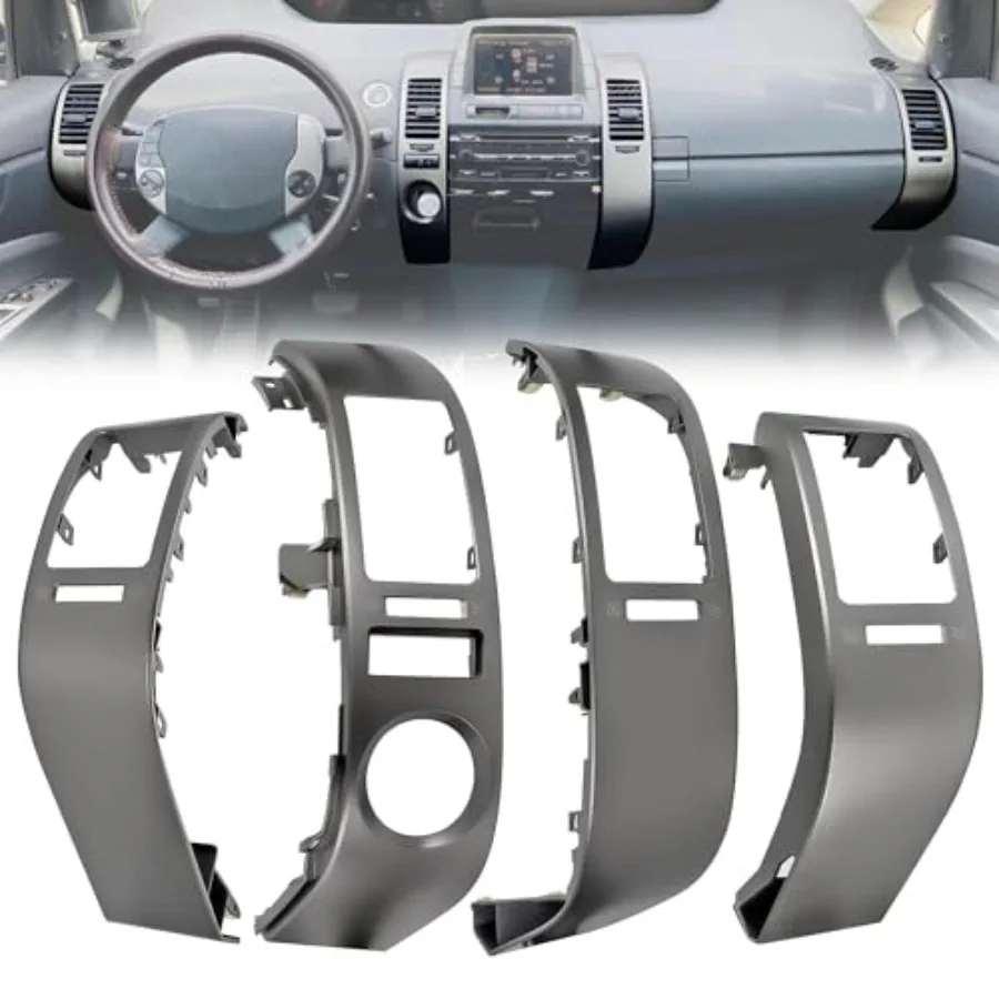 A/C Dash Air Vent Trim Panel Center Console Air Outlet Frame Cover Fit for Toyota Prius 1.5L 200 2005 2006 2007 2008 2009 Repla
A/C Dash Air Vent Trim Panel Center Console Air Outlet Frame Cover Fit for Toyota Prius 1.5L 200 2005 2006 2007 2008 2009 Repla