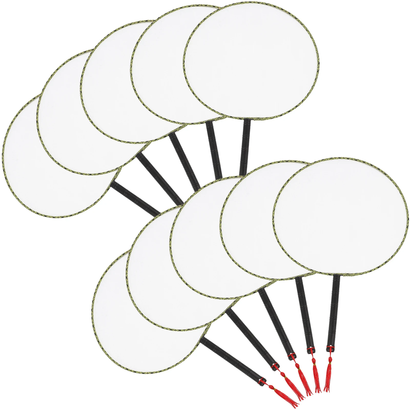 10 Pcs Blank Fan Round Handheld DIY Kids Drawing Tool Circular Painting Family Accessories Safe Material Craft Decor
10 Pcs Blank Fan Round Handheld DIY Kids Drawing Tool Circular Painting Family Accessories Safe Material Craft Decor