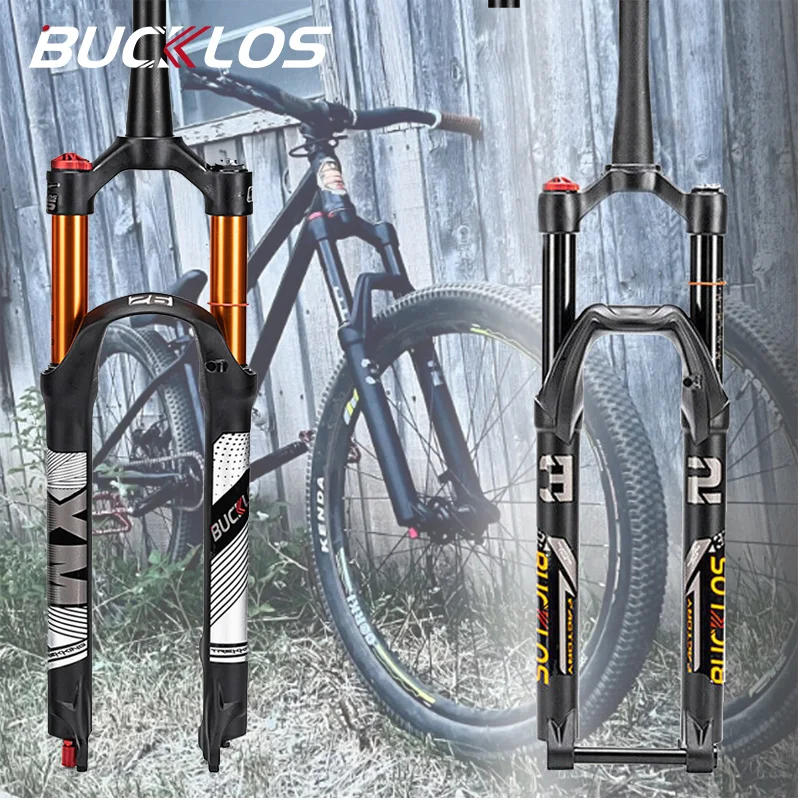Велосипедная вилка с пневматической подвеской BUCKLOS 26, 27,5 29, вилки MTB, регулируемая прямая/коническая трубчатая передняя вилка для велосипеда
Велосипедная вилка с пневматической подвеской BUCKLOS 26, 27,5 29, вилки MTB, регулируемая прямая/коническая трубчатая передняя вилка для велосипеда