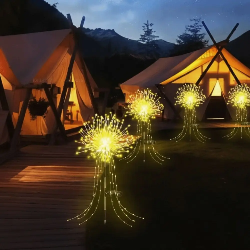 Waterproof Solar LED String Lights Copper Wire Stake Lights Firework String Lights Solar Powered LED Lights
Waterproof Solar LED String Lights Copper Wire Stake Lights Firework String Lights Solar Powered LED Lights