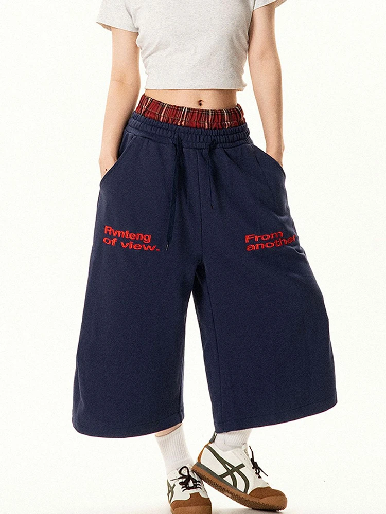 Streetwear Letter Calf Length Pant Women Vintage American Hip Hop Y2K Shorts Summer Design Double Waist Bf Retro Harajuku Shorts
Streetwear Letter Calf Length Pant Women Vintage American Hip Hop Y2K Shorts Summer Design Double Waist Bf Retro Harajuku Shorts