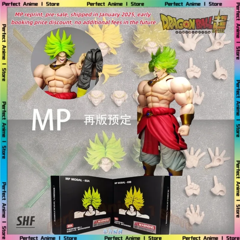 Репринт MP МОДЕЛЬ Dragon Ball Wild Force Broly Комплект аксессуаров 03a Зеленый 03b Желтый зверь Бог Размерный миф
Репринт MP МОДЕЛЬ Dragon Ball Wild Force Broly Комплект аксессуаров 03a Зеленый 03b Желтый зверь Бог Размерный миф