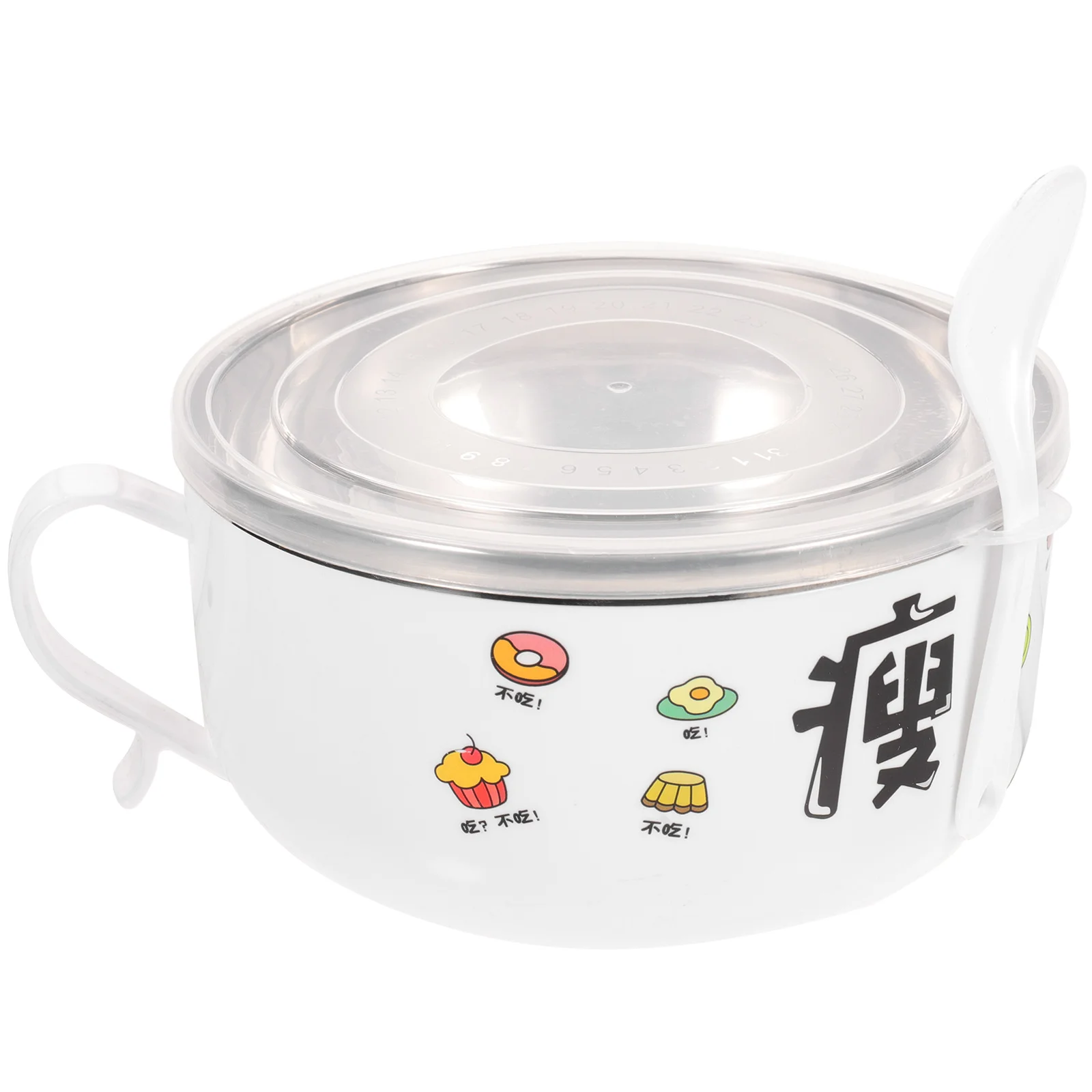 Cartoon Large Nonslip Food Bowl Ramen Bowl Steel Insulated Ramen Large Cute Bento Lid Kitchen Utensils
Cartoon Large Nonslip Food Bowl Ramen Bowl Steel Insulated Ramen Large Cute Bento Lid Kitchen Utensils