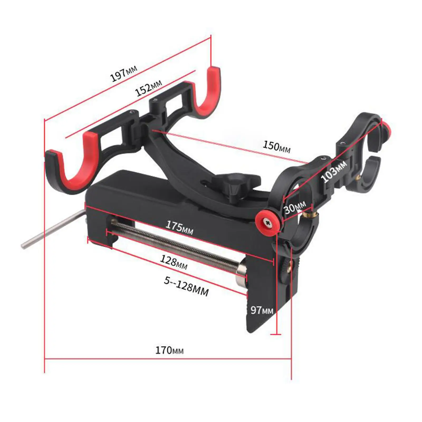 Fishing Rod Holder Large Clamp Opening Two Heads 2 Link Tube Holder Fishing Boat
Fishing Rod Holder Large Clamp Opening Two Heads 2 Link Tube Holder Fishing Boat