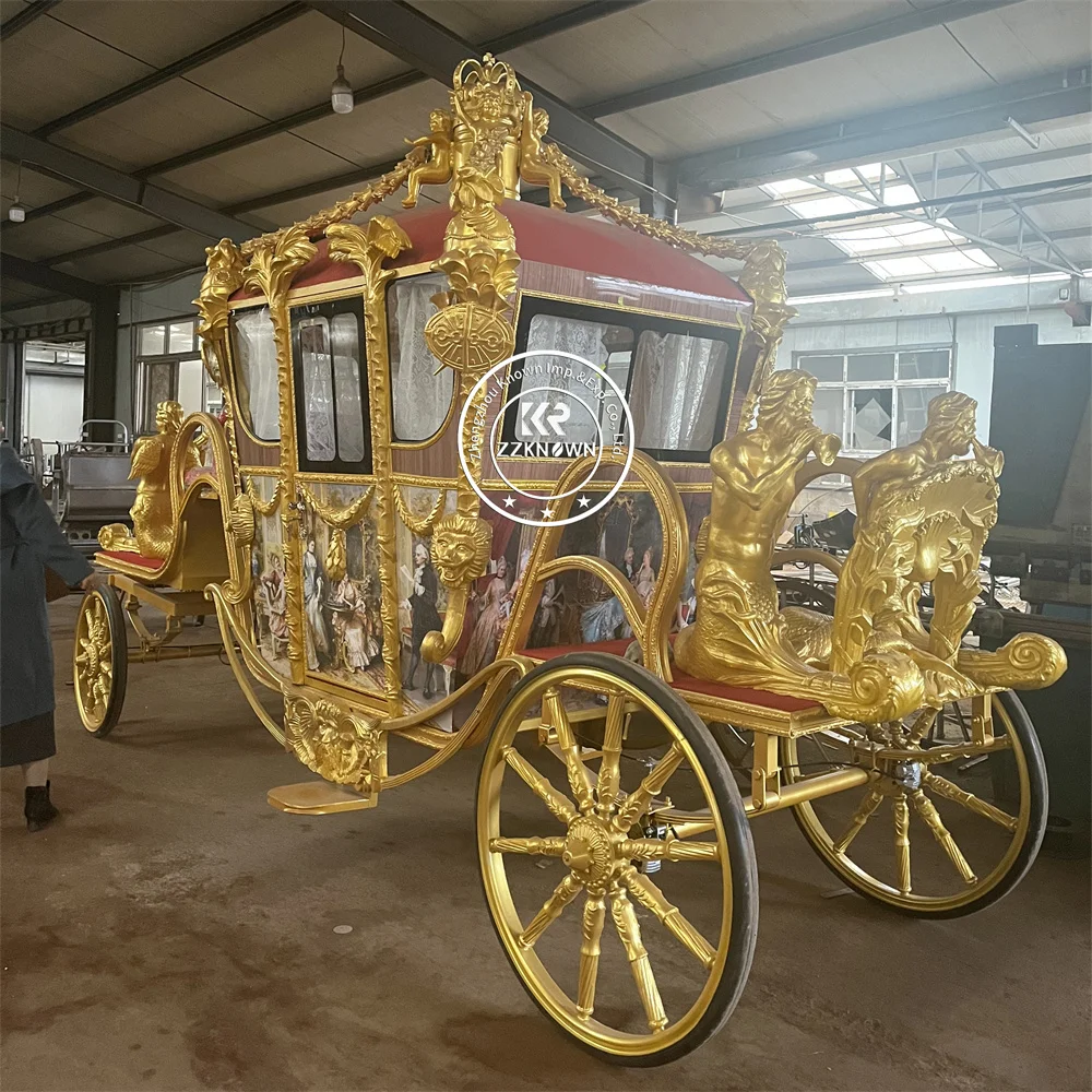 New Design Outdoor Christmas Decoration Red Color Wedding European Horse Drawn And Electric Horse Carriage
New Design Outdoor Christmas Decoration Red Color Wedding European Horse Drawn And Electric Horse Carriage