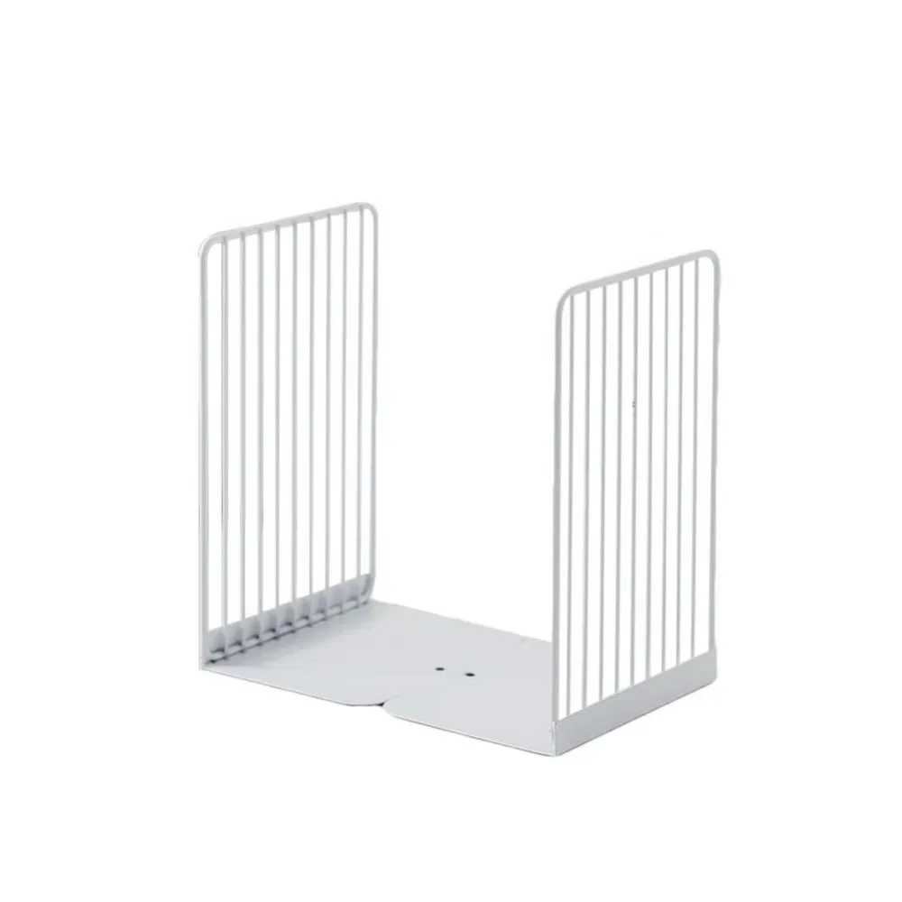 Hollow Metal Bookends Anti-slip Sturdy Document Holder Space Saving Multifunctional Magazine Storage Rack Home Decoration
Hollow Metal Bookends Anti-slip Sturdy Document Holder Space Saving Multifunctional Magazine Storage Rack Home Decoration
