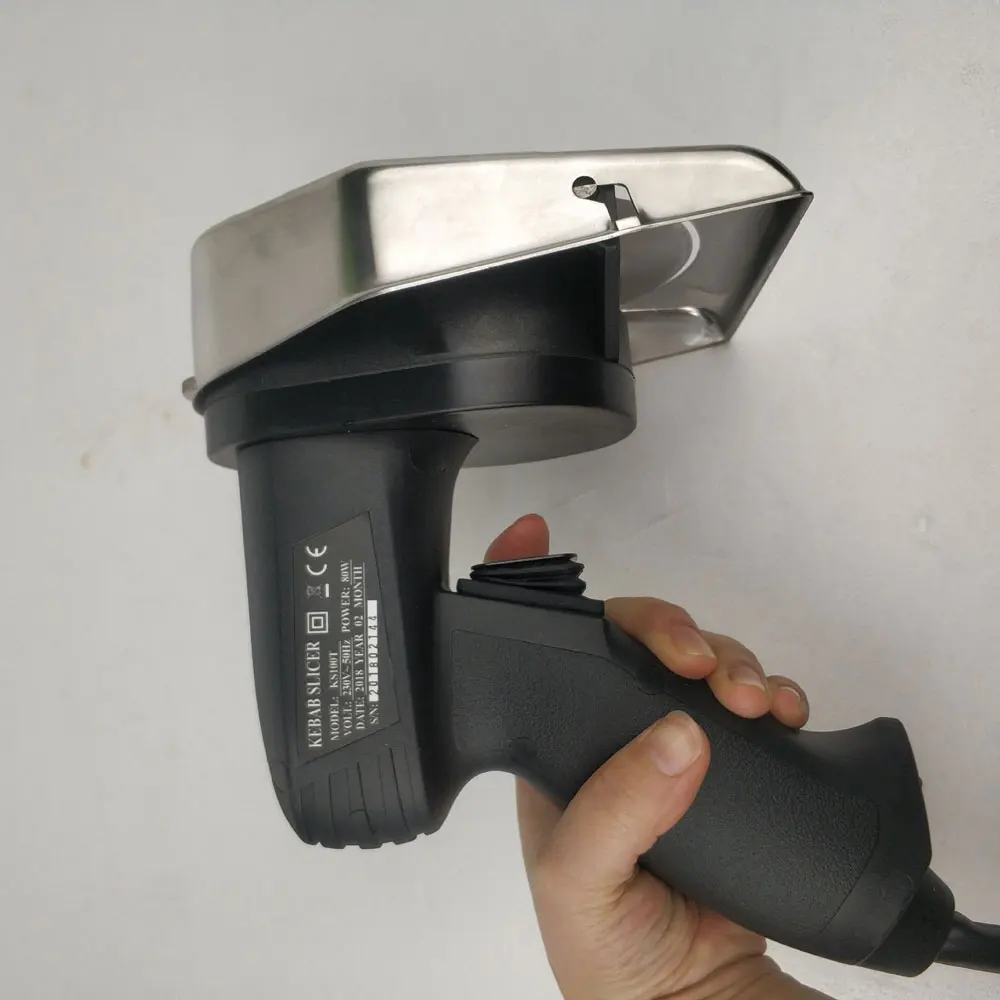 Kebab Slice Electric Wireless Kebab Doner Knife Shawarma Cutter Commercial Roast Gyro Meat Cutting Machine
Kebab Slice Electric Wireless Kebab Doner Knife Shawarma Cutter Commercial Roast Gyro Meat Cutting Machine