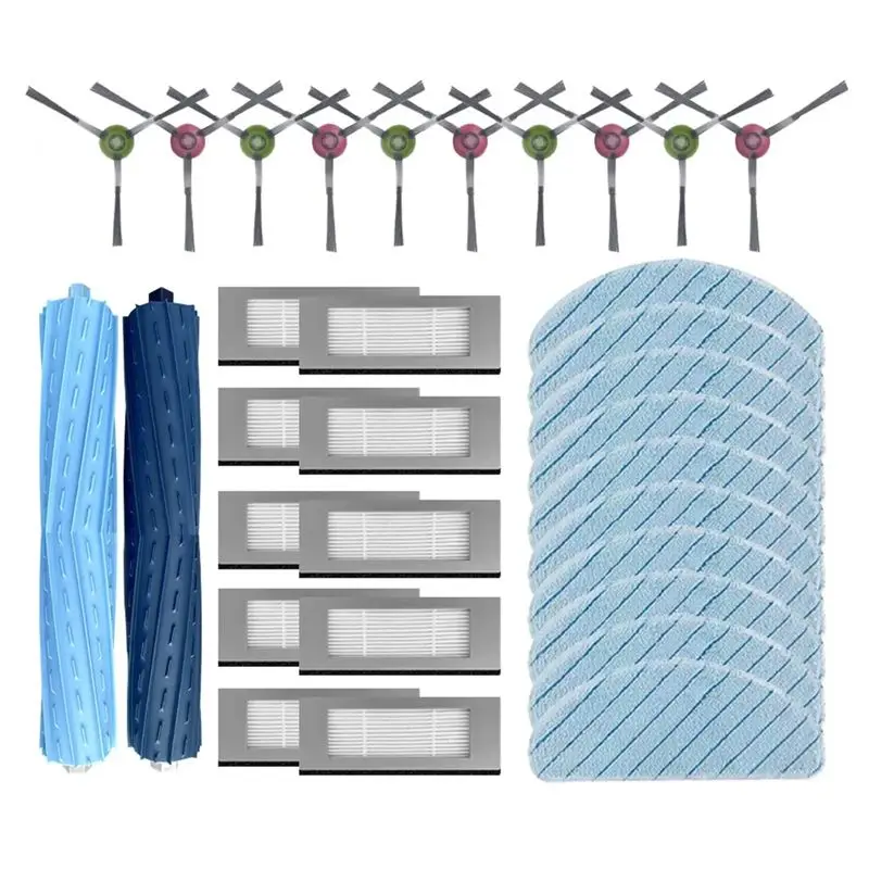 AEE4-Для Ecovacs Debot Ozmo T9 AIVI/T9 PRO/T9 MAX/T9 POWER Основная боковая щетка Фильтр Швабра Запчасти для робота-пылесоса
AEE4-Для Ecovacs Debot Ozmo T9 AIVI/T9 PRO/T9 MAX/T9 POWER Основная боковая щетка Фильтр Швабра Запчасти для робота-пылесоса