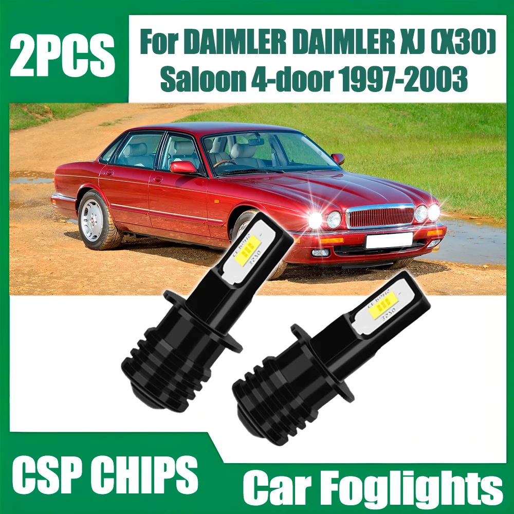 2PCS Plug And Play 6000K H3 Canbus Car LED Front Fog Light 90W Fog Lamps For DAIMLER DAIMLER XJ (X30) Saloon 4-door 1997-2003
2PCS Plug And Play 6000K H3 Canbus Car LED Front Fog Light 90W Fog Lamps For DAIMLER DAIMLER XJ (X30) Saloon 4-door 1997-2003