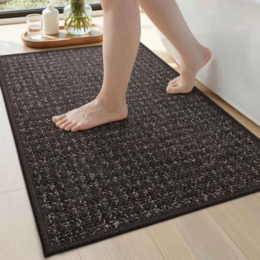 Bathroom Rug Non Slip Washable, 24x36 Ultra Thin Bath Mat, Absorbent Quick Dry with Rubber Backing, Low Pile Bath Rugs for Show
Bathroom Rug Non Slip Washable, 24x36 Ultra Thin Bath Mat, Absorbent Quick Dry with Rubber Backing, Low Pile Bath Rugs for Show