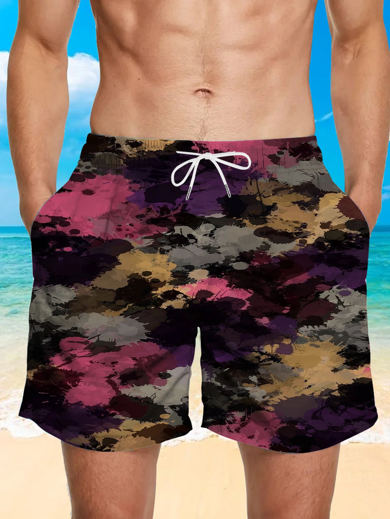Men's Board Shorts Quick Dry Swim Trunks for Beach Vacation Surfing Pool Party Summer
Men's Board Shorts Quick Dry Swim Trunks for Beach Vacation Surfing Pool Party Summer