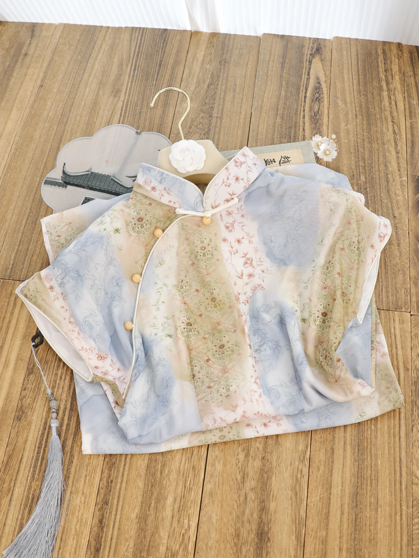 Elegant Short Sleeve Qipao Young Style Women's Fashionable Daily Wear Spring New Arrival Charming Fish New Chinese Style
Elegant Short Sleeve Qipao Young Style Women's Fashionable Daily Wear Spring New Arrival Charming Fish New Chinese Style