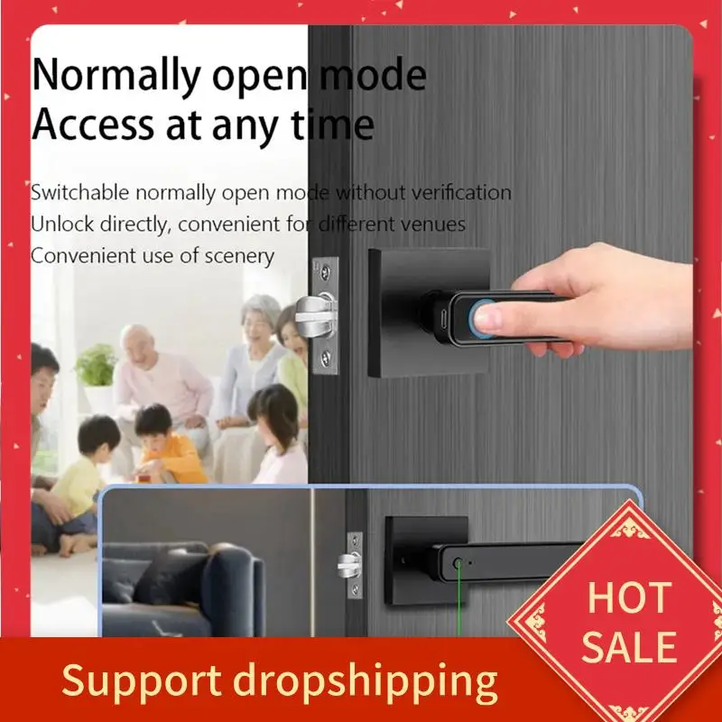 B44C Biometric Fingerprint Smart Home Door Lock Password Electronic Digital Lock Control Black (C) Easy Install
B44C Biometric Fingerprint Smart Home Door Lock Password Electronic Digital Lock Control Black (C) Easy Install