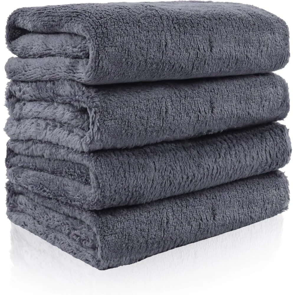 4 Pack Gray Microfiber Hand Towels Quick Drying Highly Absorbent Coral Velvet Bath Towel
4 Pack Gray Microfiber Hand Towels Quick Drying Highly Absorbent Coral Velvet Bath Towel