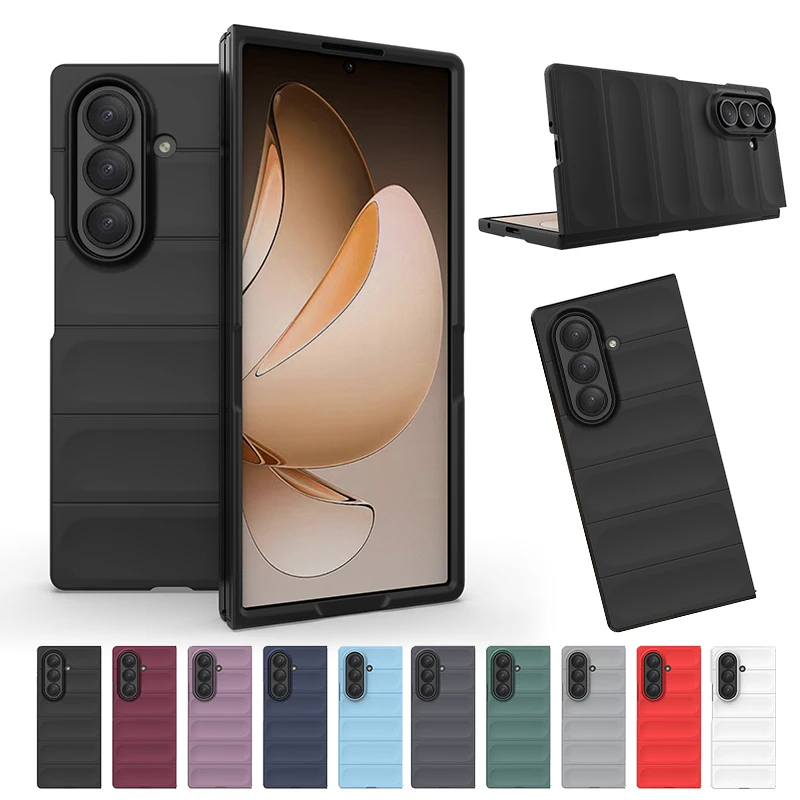 Flip Matte Liquid Silicone Phone Case for Samsung Galaxy Z Fold 7 6 5 4 3 Full Body Lens Protection Shockproof Solid Cover Funda
Flip Matte Liquid Silicone Phone Case for Samsung Galaxy Z Fold 7 6 5 4 3 Full Body Lens Protection Shockproof Solid Cover Funda