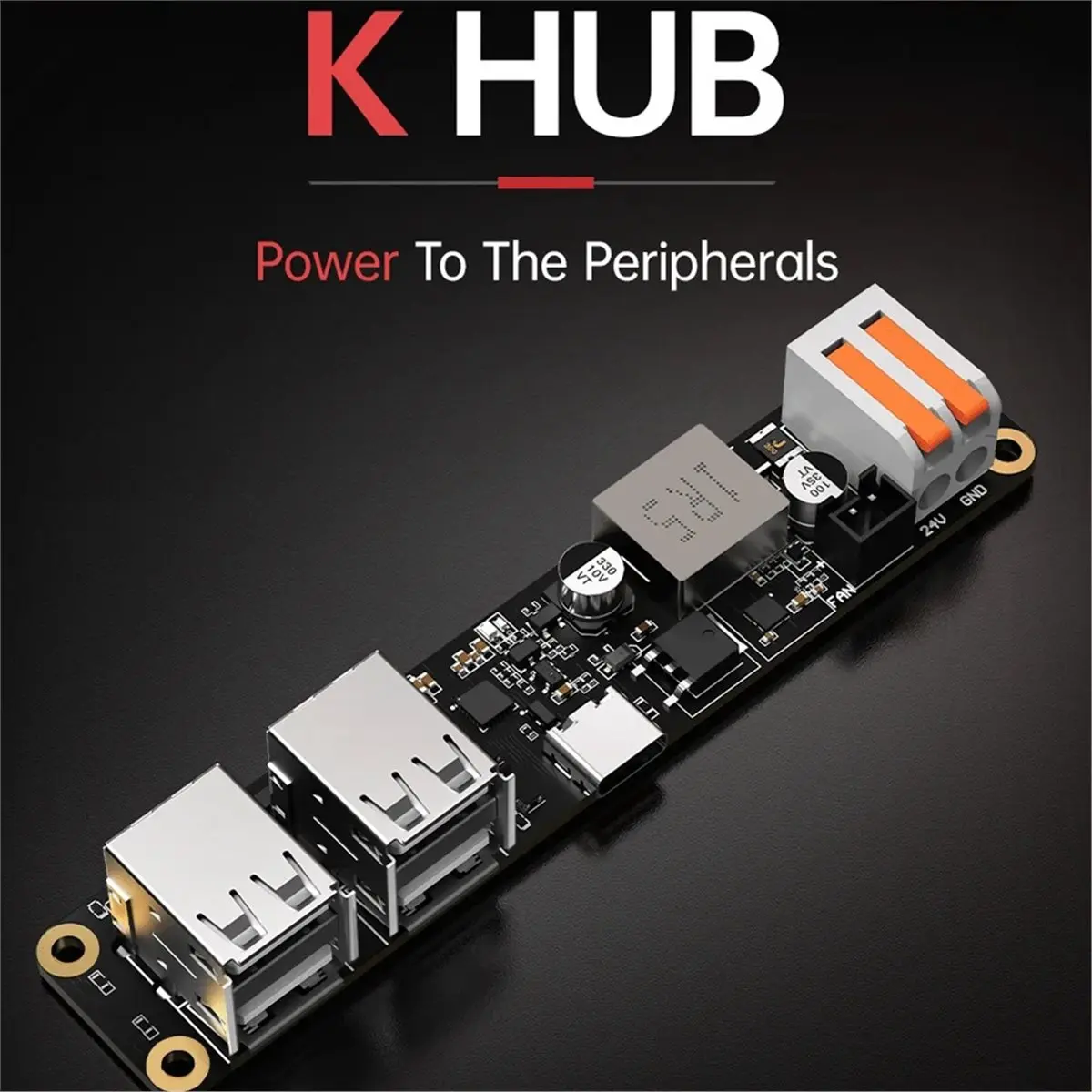 618 Mega Sale BIGTREETECH K Hub Power Supply Module Active Thermal Management USB Splitter Expander for Voron Klipper 3D Printer
618 Mega Sale BIGTREETECH K Hub Power Supply Module Active Thermal Management USB Splitter Expander for Voron Klipper 3D Printer