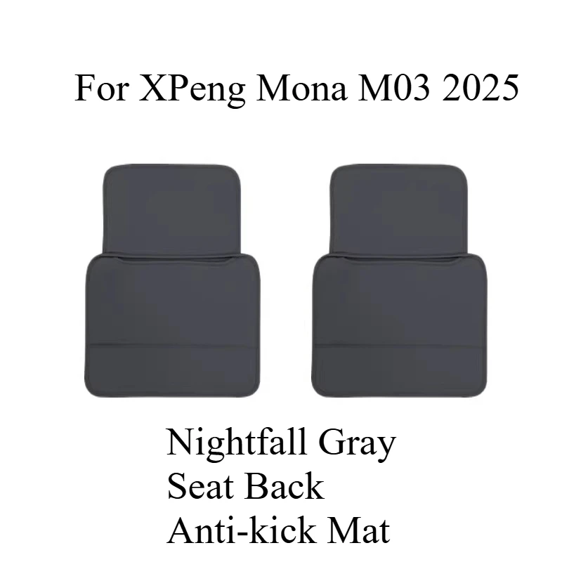 Seat Anti-kick Pad Rear Child Protective Pad For XPeng Mona M03 2025 Stain-resistant Dawn Purple Interior Products Accessories
Seat Anti-kick Pad Rear Child Protective Pad For XPeng Mona M03 2025 Stain-resistant Dawn Purple Interior Products Accessories