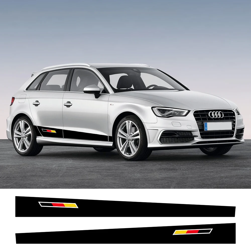 Для Audi A3 8V 8P 8L 8Y седан S3 RS3 Sportback лимузин наклейка на боковую юбку двери автомобиля автомобильная виниловая наклейка аксессуары Decora
Для Audi A3 8V 8P 8L 8Y седан S3 RS3 Sportback лимузин наклейка на боковую юбку двери автомобиля автомобильная виниловая наклейка аксессуары Decora