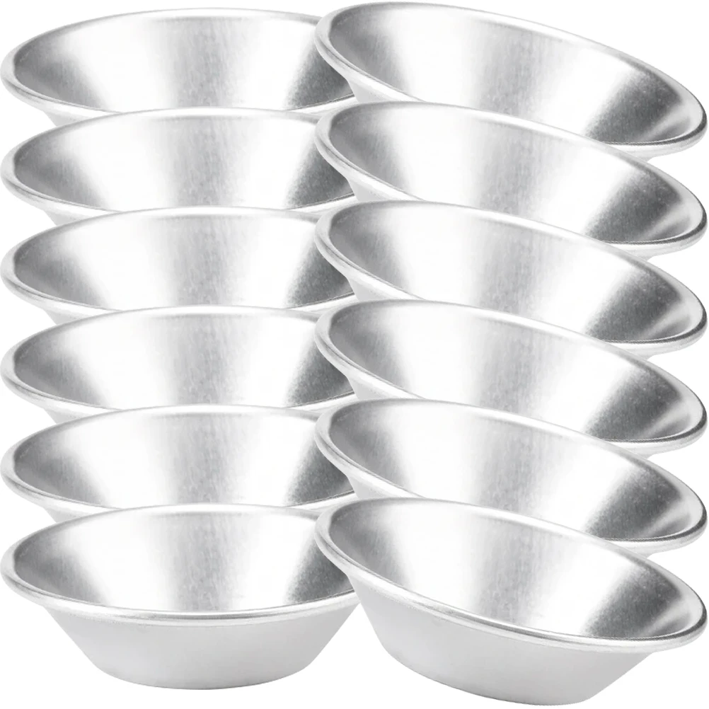 12pcs Stainless Steel Baking Mold Lightweight Heat Resistant Round Metal Egg Tart Cupcake Molds Reusable Silver Kitchen
12pcs Stainless Steel Baking Mold Lightweight Heat Resistant Round Metal Egg Tart Cupcake Molds Reusable Silver Kitchen