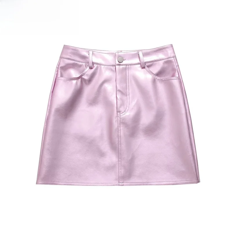 ZBZR Spring New Faionable Casual High Waist Slim PU ort Skirt Women's Clothing Versatile Leisure Polyester Fiber
ZBZR Spring New Faionable Casual High Waist Slim PU ort Skirt Women's Clothing Versatile Leisure Polyester Fiber