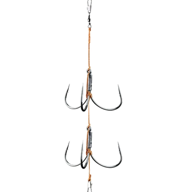 High Carbon Steel Large Treble Hook Scale Piercing Three Anchor String Hook Bighead Silver Carp Freshwater Snagging Double Hooks
High Carbon Steel Large Treble Hook Scale Piercing Three Anchor String Hook Bighead Silver Carp Freshwater Snagging Double Hooks