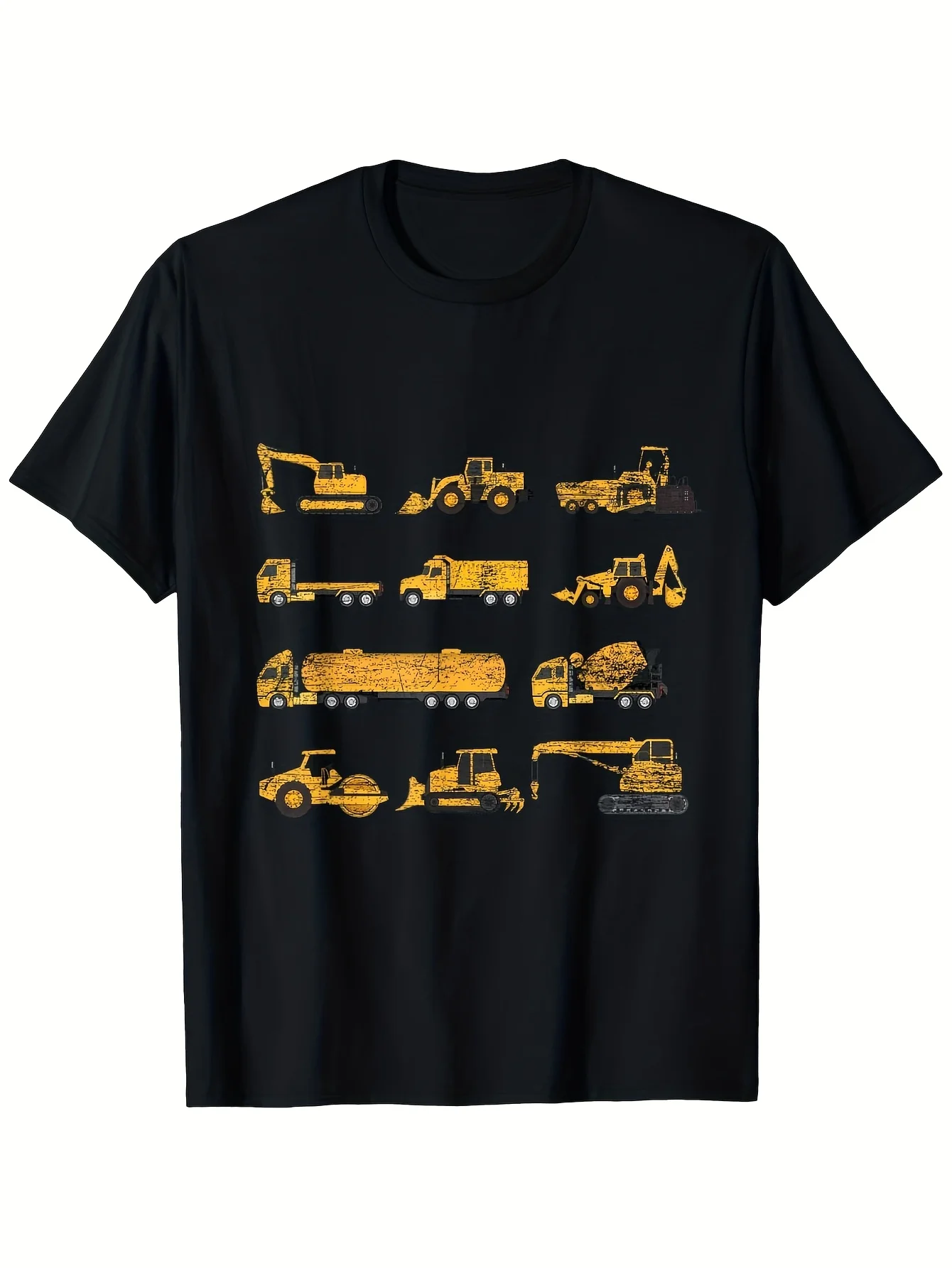 Construction Vehicle Graphic T-Shirt 100% Cotton O-Neck Short Sleeve Summer Casual Mens T-shirt Streetwear
Construction Vehicle Graphic T-Shirt 100% Cotton O-Neck Short Sleeve Summer Casual Mens T-shirt Streetwear
