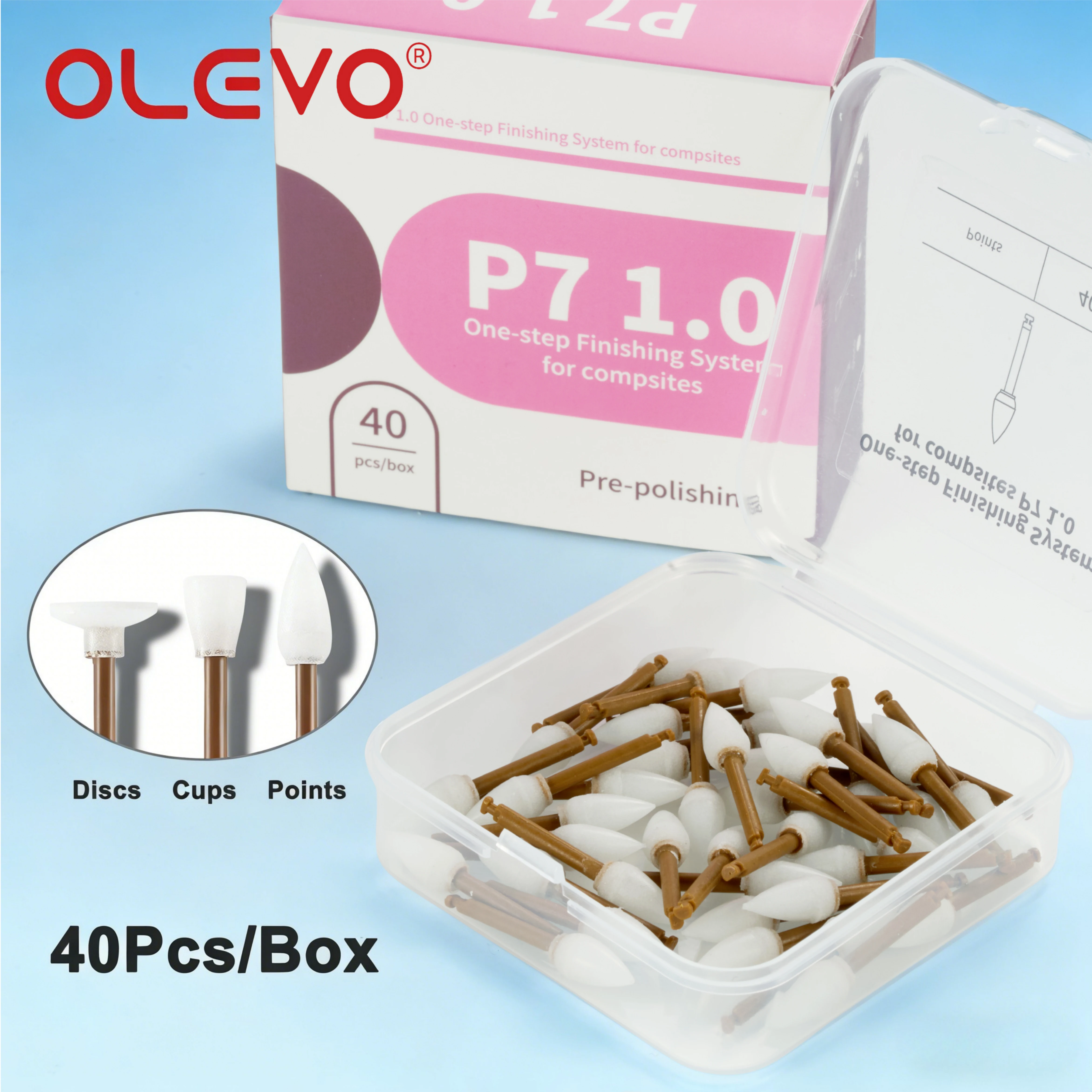Dental Resin Polisher Secure RA Shank One Step Finishing Composite Enamel Polishing Cups Points Discs for Dental Clinic Use
Dental Resin Polisher Secure RA Shank One Step Finishing Composite Enamel Polishing Cups Points Discs for Dental Clinic Use