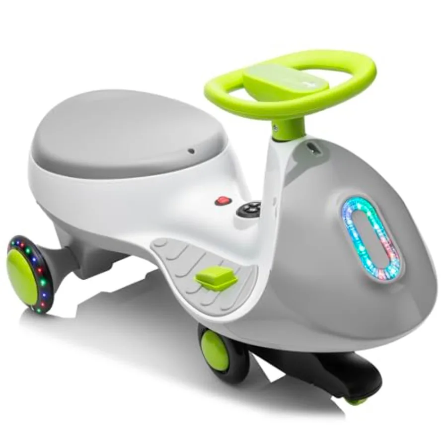 12V Electric Wiggle Car Ride On Toy with Pedal, 2 in 1 Rechargeable Battery Swing Car, Anti-Rollover, Flashing Wheels, Bluetoot
12V Electric Wiggle Car Ride On Toy with Pedal, 2 in 1 Rechargeable Battery Swing Car, Anti-Rollover, Flashing Wheels, Bluetoot