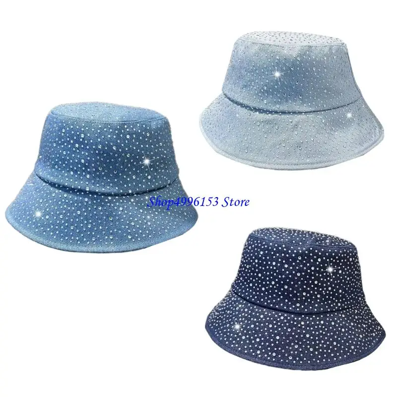 Q0KE Outdoor Fisherman Hat Foldable Sun Hat For Hiking Travel Rhinestones Decoration Sweat Wicking Headband Summer Headwear
Q0KE Outdoor Fisherman Hat Foldable Sun Hat For Hiking Travel Rhinestones Decoration Sweat Wicking Headband Summer Headwear