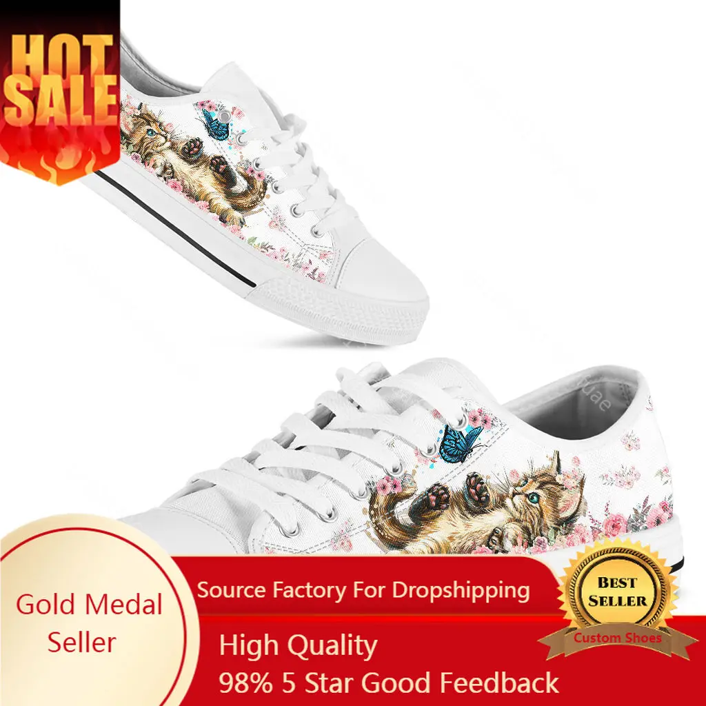 Canvas Sneakers Women Fashion Cute Cat Prints Low-top Women Single Shoes Candy Color Flats Female Canvas Shoes
Canvas Sneakers Women Fashion Cute Cat Prints Low-top Women Single Shoes Candy Color Flats Female Canvas Shoes