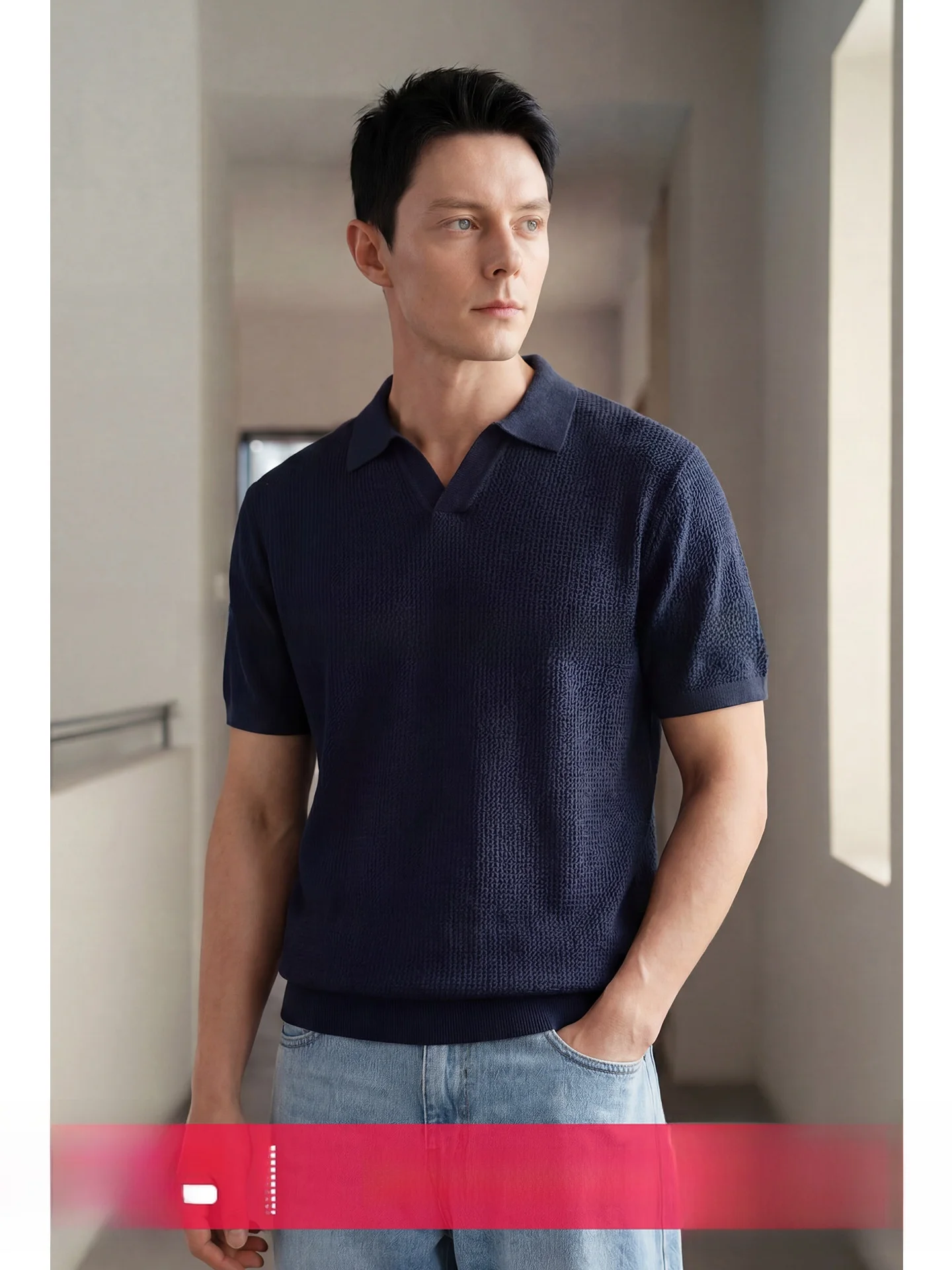Uader Men's Knitted Silk Shirt Casual Short Sleeve Ocean Collar T-Shirt Fashion Urban Style Breathable Lightweight Summe...
Uader Men's Knitted Silk Shirt Casual Short Sleeve Ocean Collar T-Shirt Fashion Urban Style Breathable Lightweight Summe...