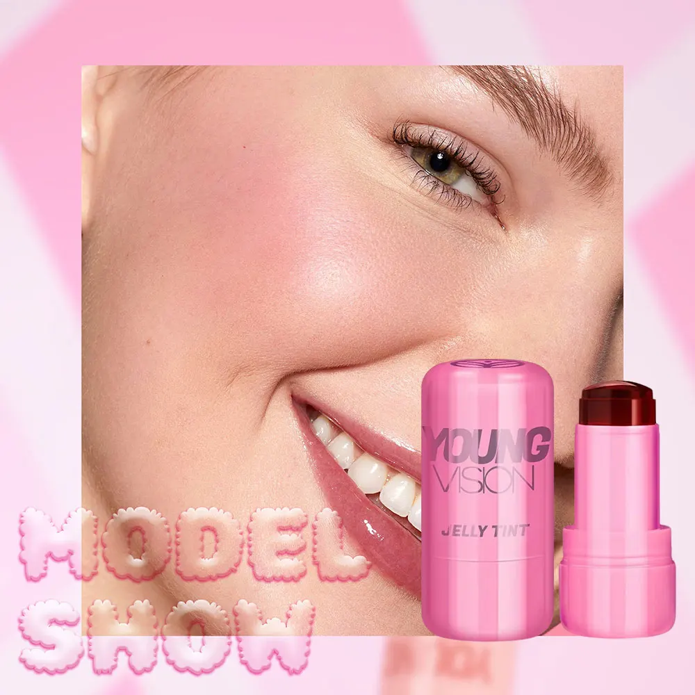 Jelly Glow Blush Stick All in One Portable Makeup Hydrating Brightening Lightweight Moisturizing Dual Use Lip Cheek Stick
Jelly Glow Blush Stick All in One Portable Makeup Hydrating Brightening Lightweight Moisturizing Dual Use Lip Cheek Stick