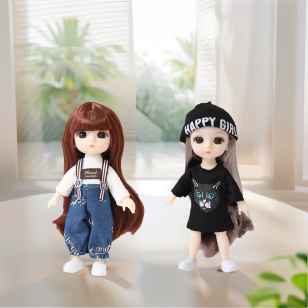 1/12 BJD BJD Doll with Clothes 13 Movable Joints Blue Eyes Mini Girl Doll with Clothes with Clothes with Shoes
1/12 BJD BJD Doll with Clothes 13 Movable Joints Blue Eyes Mini Girl Doll with Clothes with Clothes with Shoes