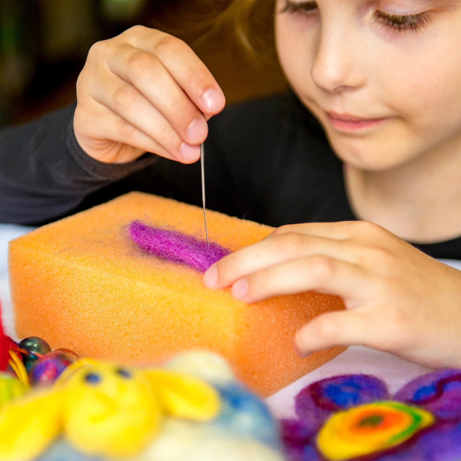 Felting Wool 36 Colors Assorted Color Needle Felt Wet Felt DIY Crafts Fiber Fleece Wool Roving Reusable Pouch Woolen Yarn Set
Felting Wool 36 Colors Assorted Color Needle Felt Wet Felt DIY Crafts Fiber Fleece Wool Roving Reusable Pouch Woolen Yarn Set