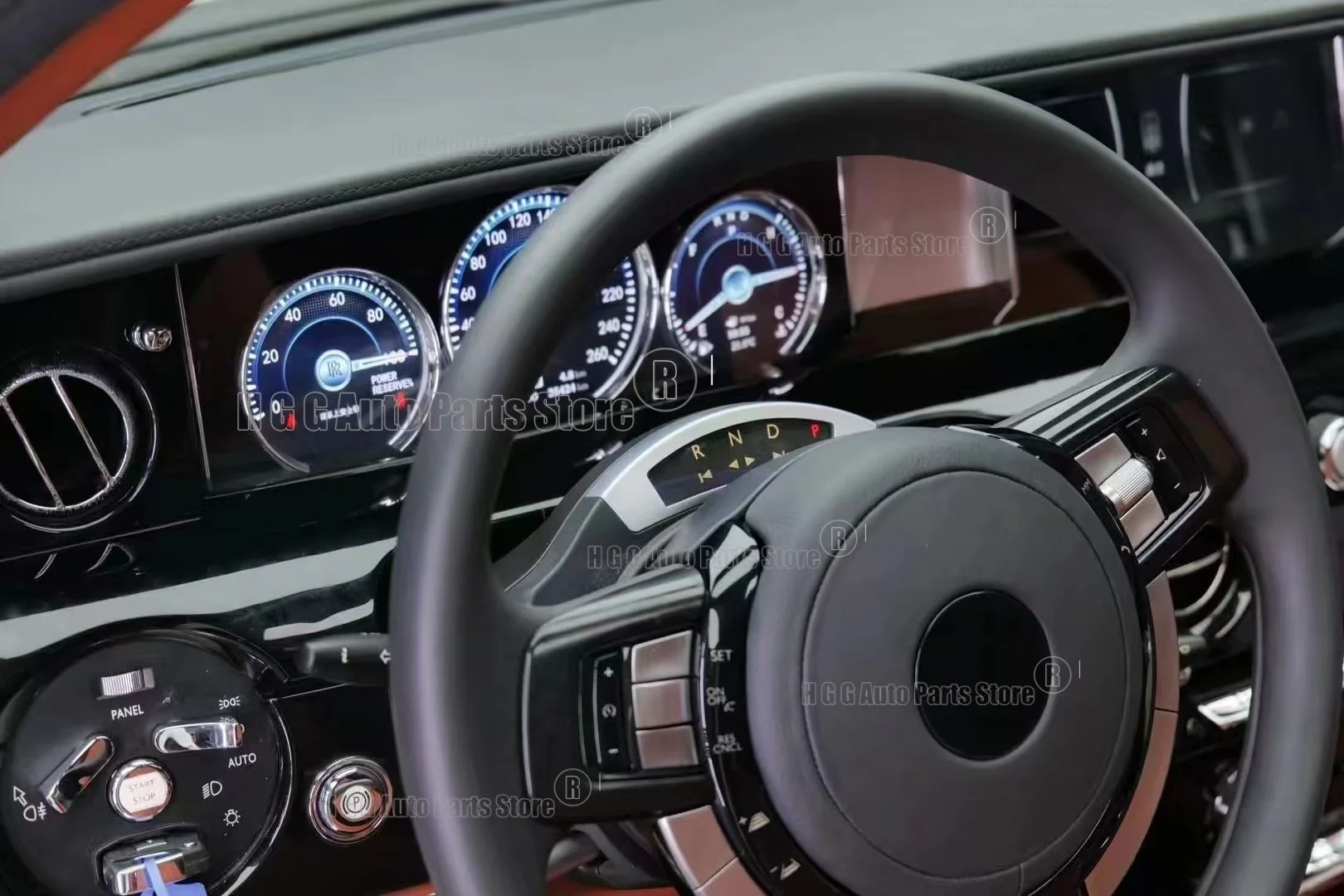 MZ Car Digital Speedometer Cluster For Rolls Royce Phantom 2004-2013 12.5" LCD Dashboard Cockpit Instrument Panel Cluster LINUX
MZ Car Digital Speedometer Cluster For Rolls Royce Phantom 2004-2013 12.5" LCD Dashboard Cockpit Instrument Panel Cluster LINUX