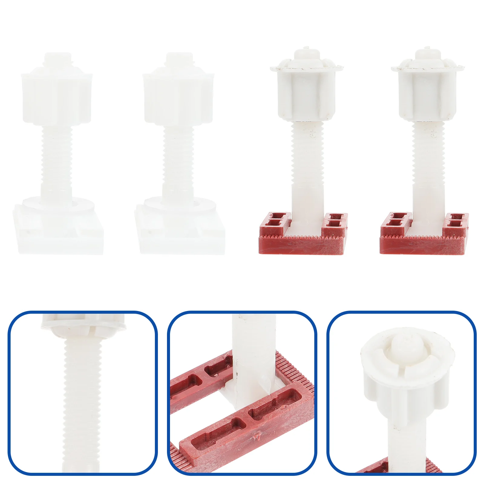 6 Sets Toilet Seat Screws 3.6cm 4cm 5cm Durable Rustproof Easy Installation Universal Bolts Fixings Bathroom Accessories
6 Sets Toilet Seat Screws 3.6cm 4cm 5cm Durable Rustproof Easy Installation Universal Bolts Fixings Bathroom Accessories