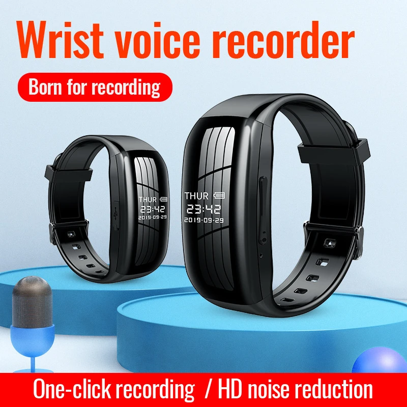 Mini Voice Recorder Watch HD Noise-Canceling Sports Wristband with Recording Voice Ultra-Long Battery Life Meeting Recordings
Mini Voice Recorder Watch HD Noise-Canceling Sports Wristband with Recording Voice Ultra-Long Battery Life Meeting Recordings