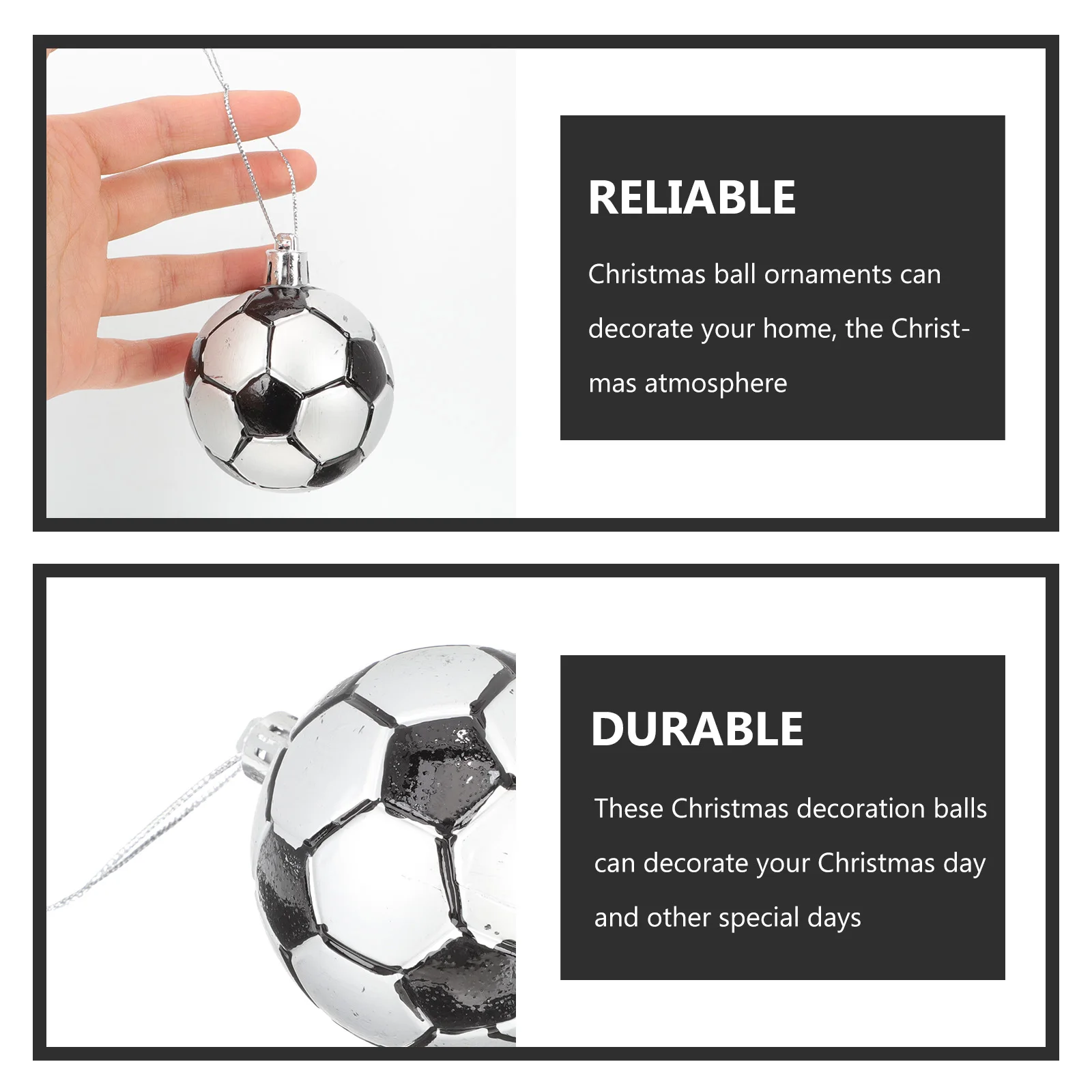 6 Pcs Style Christmas Ball Set Decor Decorative Pendants Indoor Charms for Jewelry
6 Pcs Style Christmas Ball Set Decor Decorative Pendants Indoor Charms for Jewelry
