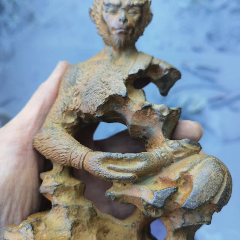 Imitation Rust Sun Wukong Triumph over the Buddha Magic a Flash of Thought Living Room Office Desk Surface Panel Fish Tank Scene
Imitation Rust Sun Wukong Triumph over the Buddha Magic a Flash of Thought Living Room Office Desk Surface Panel Fish Tank Scene