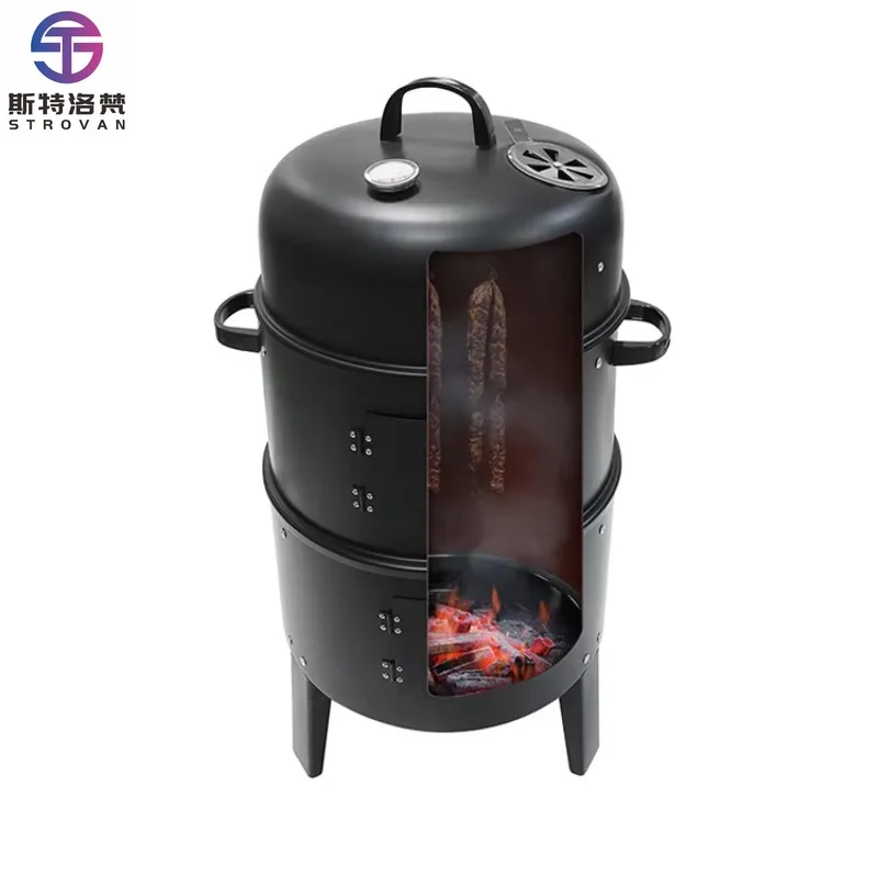 Backyard Premium Heavy Duty 3-in-1 Smokeless Vertical Outdoor Meat Charcoal Barbecue Grill Smoke Grill Enamel Chrome Plating
Backyard Premium Heavy Duty 3-in-1 Smokeless Vertical Outdoor Meat Charcoal Barbecue Grill Smoke Grill Enamel Chrome Plating