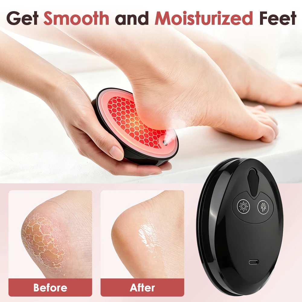Electric Foot File Callus And Dead Skin Remover Feet Exfoliator Grinder Built-in Mist Spray Smooth Hydrating Foot Care Tools
Electric Foot File Callus And Dead Skin Remover Feet Exfoliator Grinder Built-in Mist Spray Smooth Hydrating Foot Care Tools