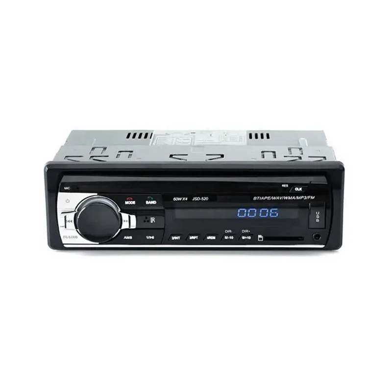 12V Car MP3 Player 60Wx4 Bluetooth Audio Radio Multimedia Auto Radio Player In Dash Support USB TF FM AUX
12V Car MP3 Player 60Wx4 Bluetooth Audio Radio Multimedia Auto Radio Player In Dash Support USB TF FM AUX