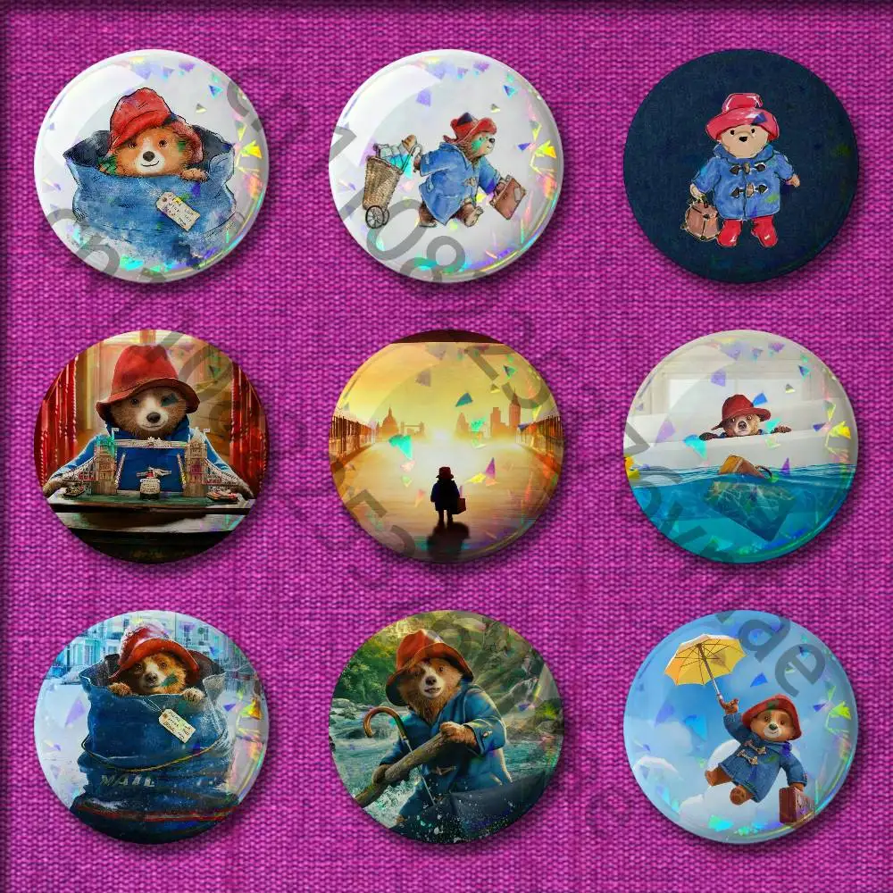 London P-Paddington Bear Badges 32mm 25mm 44mm 75mm 58mm Round Pin Brooch Hat Cap Souvenir Cosplay Gift Decorations
London P-Paddington Bear Badges 32mm 25mm 44mm 75mm 58mm Round Pin Brooch Hat Cap Souvenir Cosplay Gift Decorations