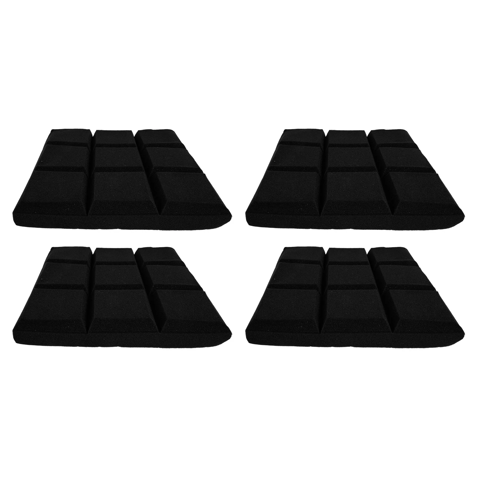 4pcs Sound Insulation Boards Acoustic Panels Sound Absorbing Material For Wall Ceiling Door Noise Reduction Studio Gym School
4pcs Sound Insulation Boards Acoustic Panels Sound Absorbing Material For Wall Ceiling Door Noise Reduction Studio Gym School