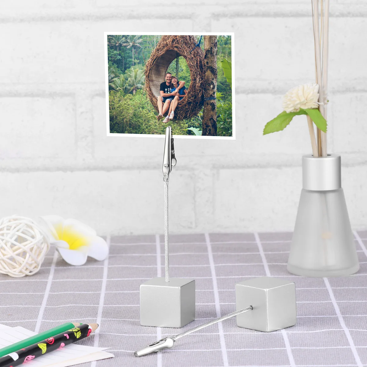 10 шт., держатель для заметок, настольный органайзер для домашнего офиса, небольшой космический зажим для заметок, держатель для бумажных фотографий, держатель для хранения
10 шт., держатель для заметок, настольный органайзер для домашнего офиса, небольшой космический зажим для заметок, держатель для бумажных фотографий, держатель для хранения