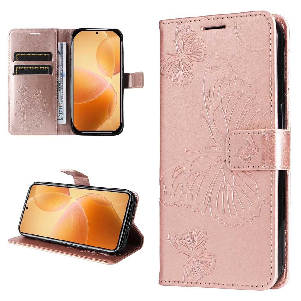 Чехол-кошелек XIAOMI 14T Pro с отделениями для карт, хранилищем для наличных и встроенной подставкой | Чехол для телефона из искусственной кожи премиум-класса с тиснением бабочки
Чехол-кошелек XIAOMI 14T Pro с отделениями для карт, хранилищем для наличных и встроенной подставкой | Чехол для телефона из искусственной кожи премиум-класса с тиснением бабочки