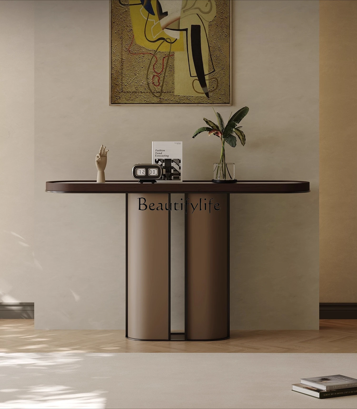 Italian Minimalist Light Luxury High-End Rock Slab Entryway Table Partition Entryway Art Solid Wood
Italian Minimalist Light Luxury High-End Rock Slab Entryway Table Partition Entryway Art Solid Wood