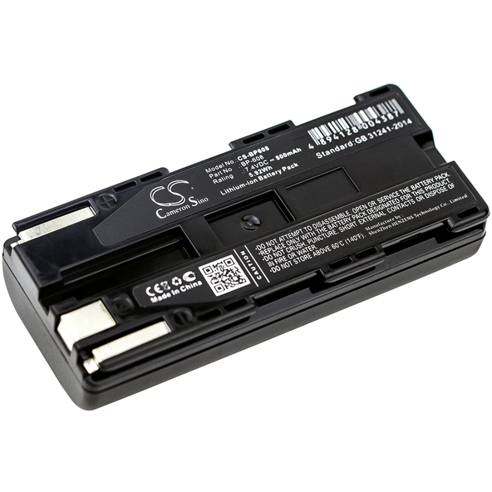 Li-ion Camera Battery for Canon, 7.4V, 800mAh, Compatible Models: C2, DM-MV1, DM-MV10, E1, E2, E30, ES300V, ES4000, ES-4000,G10
Li-ion Camera Battery for Canon, 7.4V, 800mAh, Compatible Models: C2, DM-MV1, DM-MV10, E1, E2, E30, ES300V, ES4000, ES-4000,G10