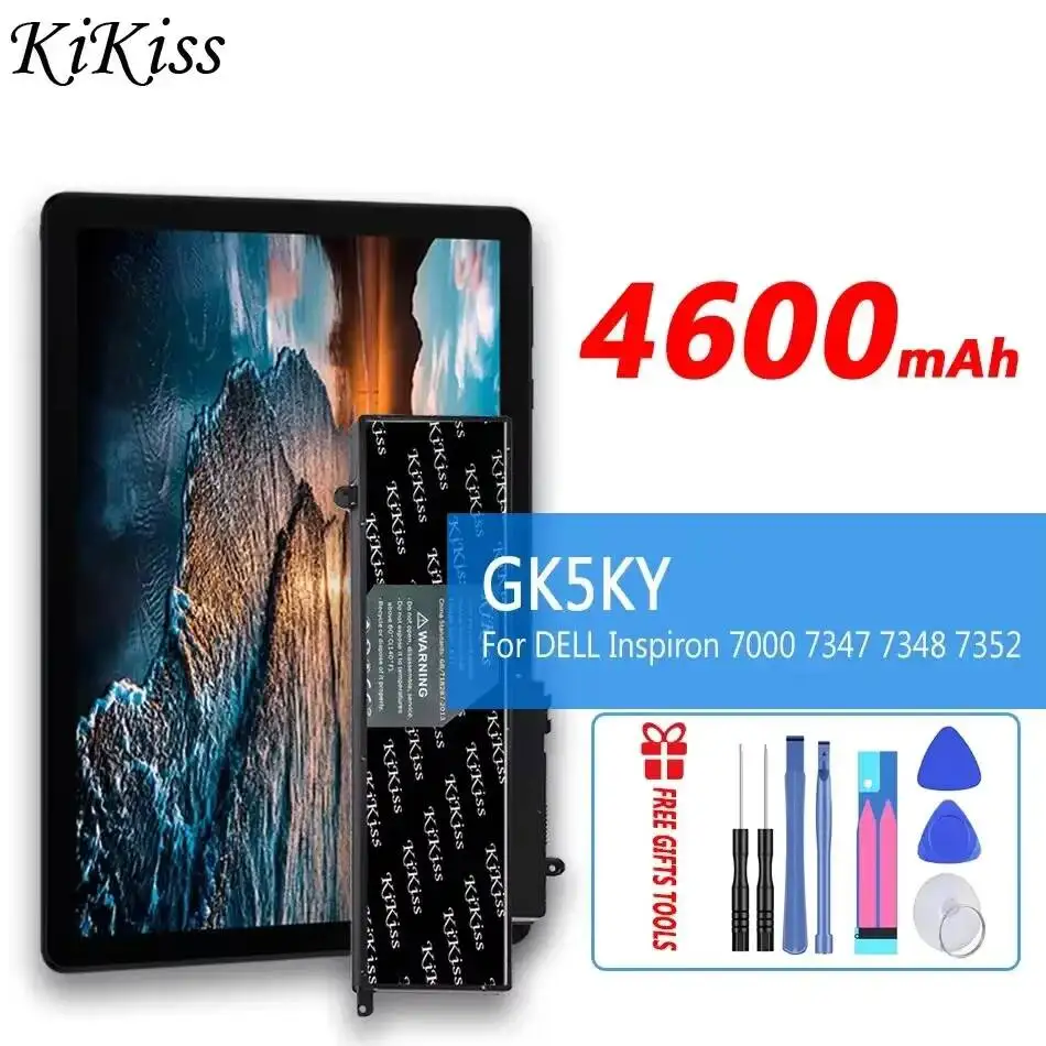 Высокопроизводительная батарея для ноутбуков GK5KY 4600 мАч для Dell Inspiron 13" серии 7000 (7347, 7348, 7352, 7353, 7359), 11" 3147, 3148, 15" 7558
Высокопроизводительная батарея для ноутбуков GK5KY 4600 мАч для Dell Inspiron 13" серии 7000 (7347, 7348, 7352, 7353, 7359), 11" 3147, 3148, 15" 7558