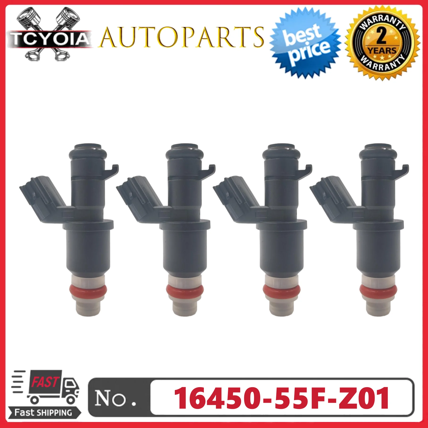 4pcs/lot Fuel Injectors 16450-55F-Z01 1645055FZ01 For HONDA Jazz/City 2014 Mobilio 2016 BR-V 2016
4pcs/lot Fuel Injectors 16450-55F-Z01 1645055FZ01 For HONDA Jazz/City 2014 Mobilio 2016 BR-V 2016